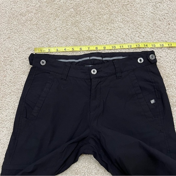 Eddie Bauer Sport Women Size 4 Black Pants Active Stretch Outdoor Hiking, - Picture 7 of 16